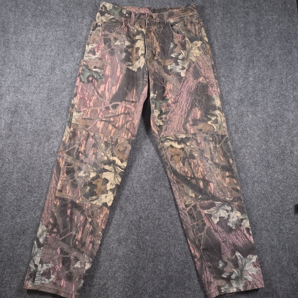 Wrangler Pro Gear Camo Hunting Jeans Mens 32x32 Camouflage Made in USA